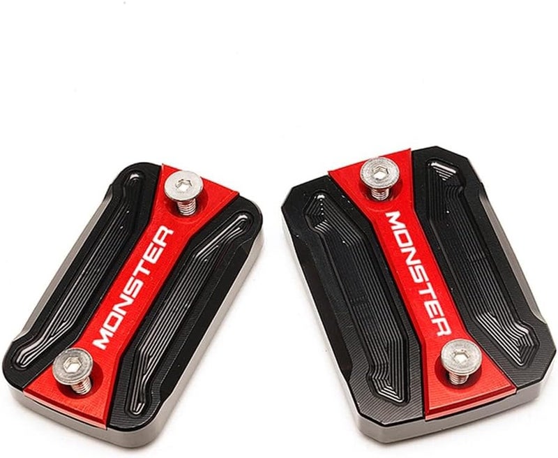 MOWOK Motorcycle Front Brake Cylinder Fluid Reservoir Cover For Ducati Monster 696 Monster 795 Monster 796 Monster 821 Accessories (Red) - Image 4